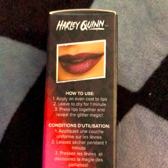 🆕Lottie London xHarley Quinn Transforming Color Liquid Lipstick in Killin’ It♦️ - Picture 9 of 15